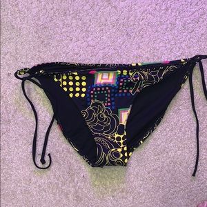 Neon Print Bikini Bottoms